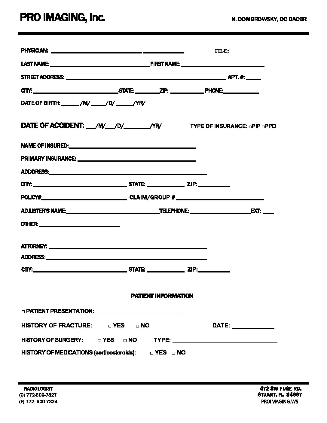 patient-information-sheet-proimaging